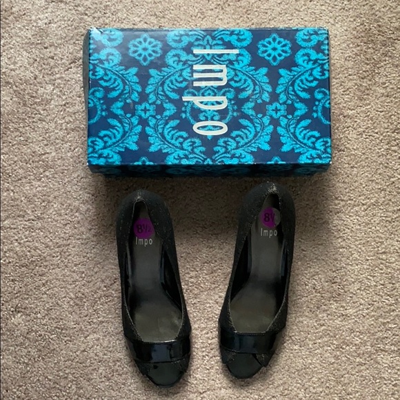 Impo Whistle Ramie Peep Toe Shoe - Picture 9 of 11